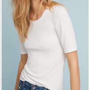 Anthropologie Pure + Good Miranda tee